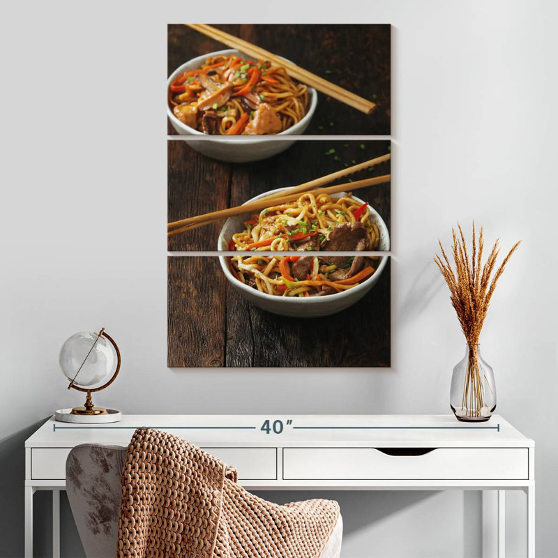 Yarlin Chow Mein Bowls, 32" H x 20" W