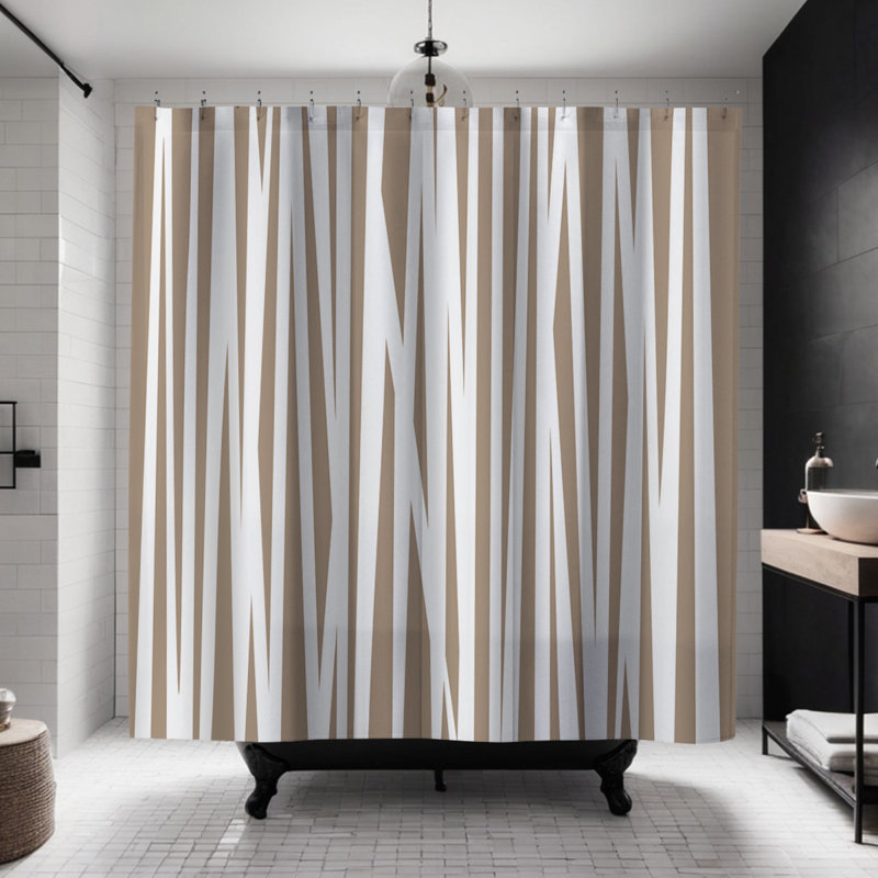 Coco Shower Curtain, Beige
