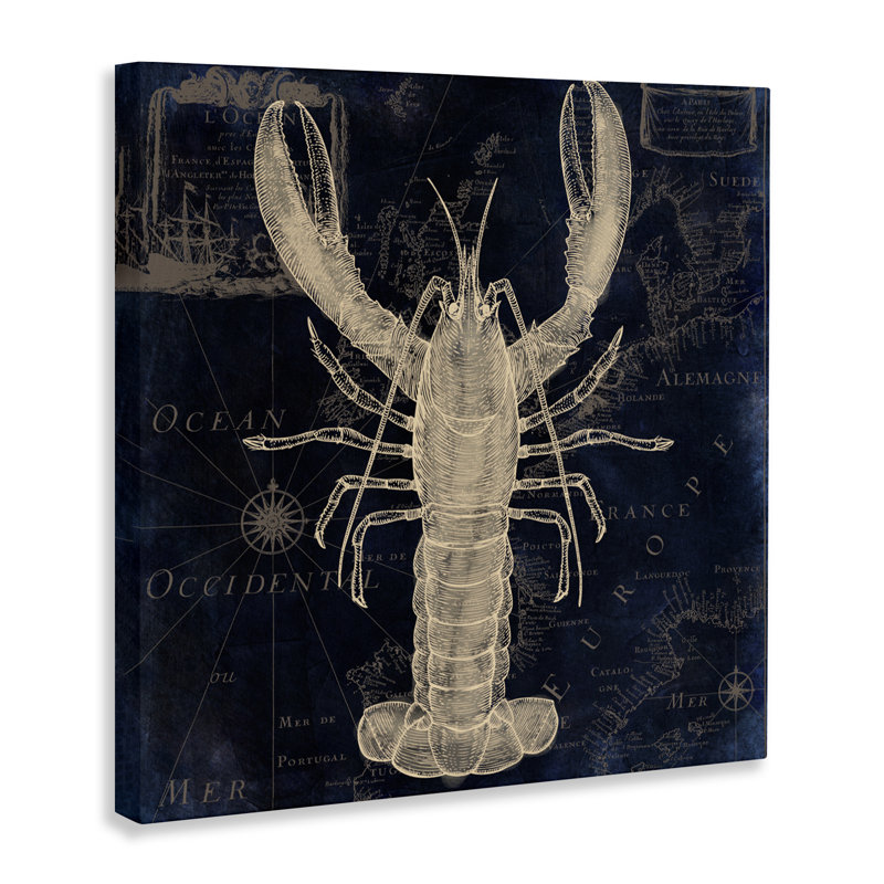 Contour sur carte Lobster, conception de Sasha