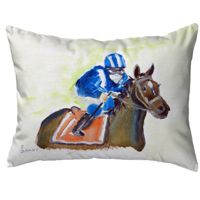 Outdoor Reversible Throw Pillow