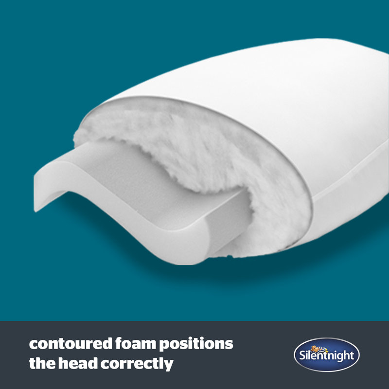 Silentnight Luxury Anti-Snore Pillow Medium Support