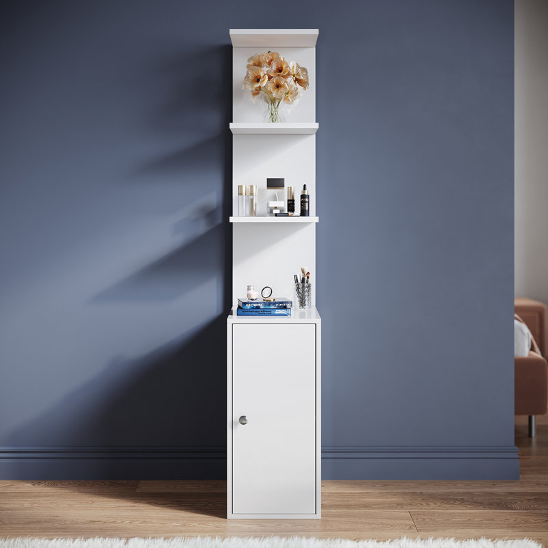 160cm H x 76.2cm W Floating Shelf Bookcase