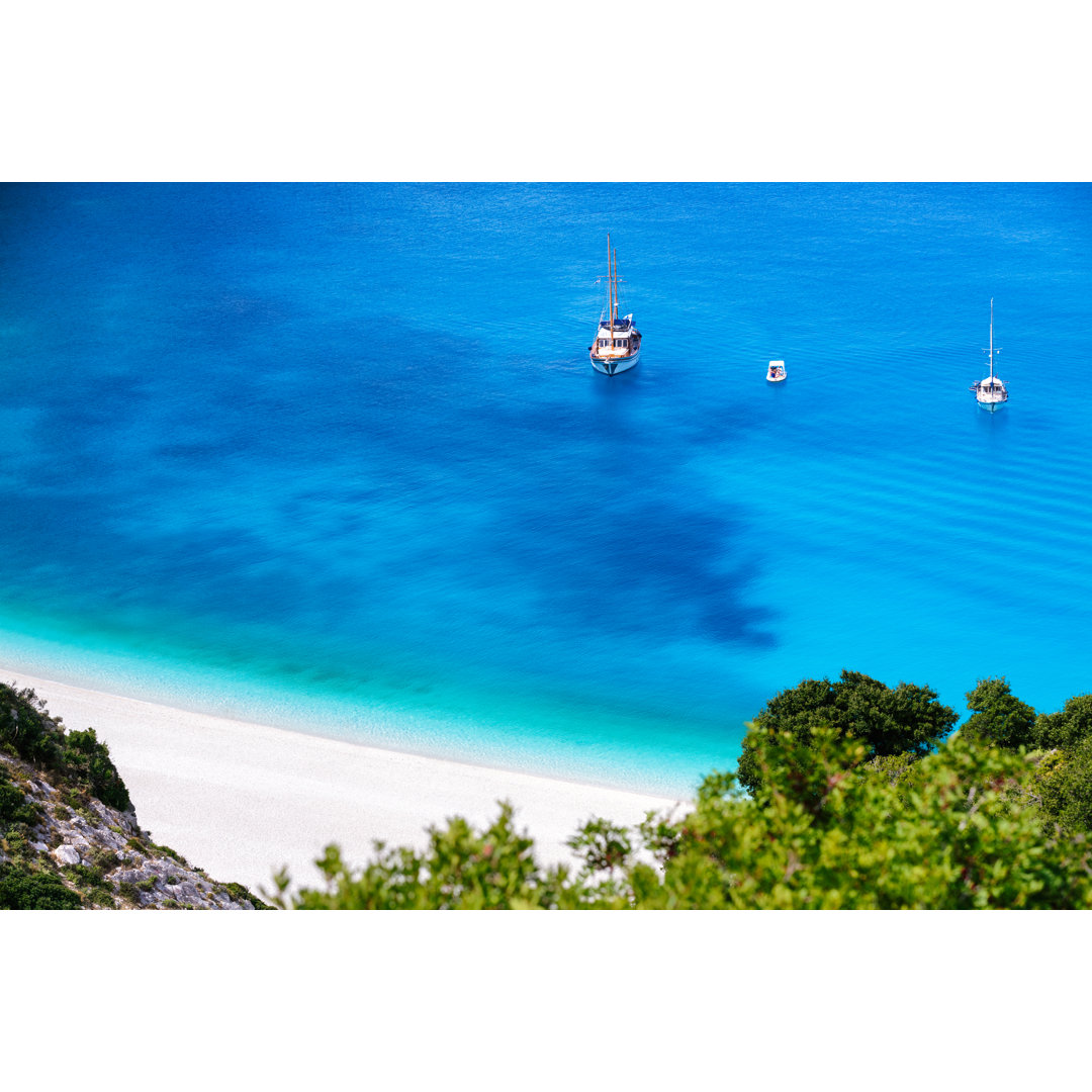 Myrtos Strand Kefalonia