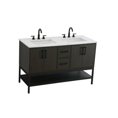 54 inch Double Bathroom Vanity