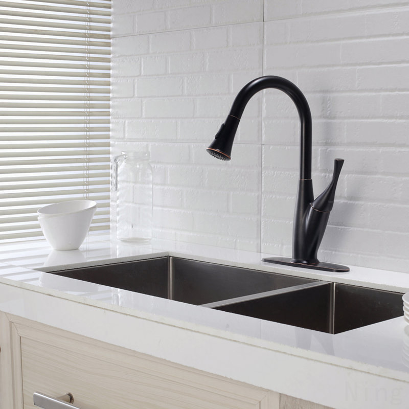 Robinet de cuisine avec douchette extractible