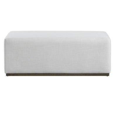 White Color Rectangle With Wood And Fabric Materials, 49.09 In Depth, 18.75 Width, 18.39 Height, 32.89 Lb, Smooth Design Structure, Skin - Soft Surface, Stable Base For Support, Diverse Applications