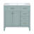 Hephzibah 35.98'' Single Bathroom Vanity with Ceramic Top-2091931605-2121765360
