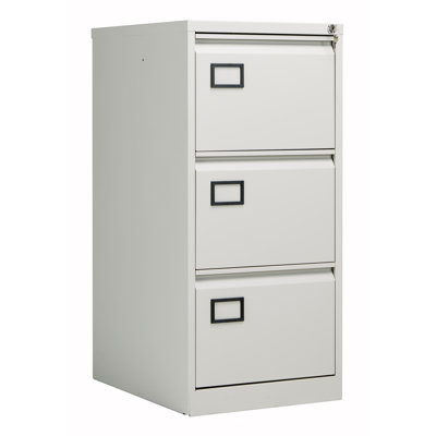 46cm Wide 3 -Drawer Steel File Cabinet