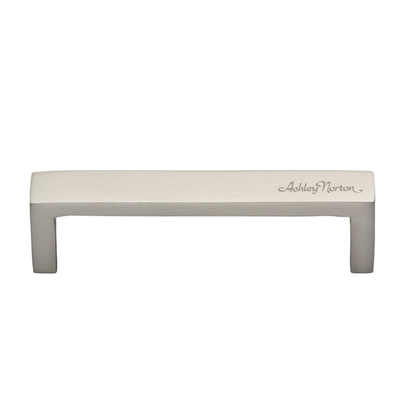 Brushed Nickel Solid Brass Modern Cabinet Bar Pull