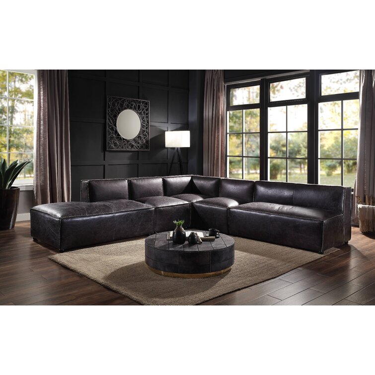 Venice Gray 4 Piece Power Reclining Sectional