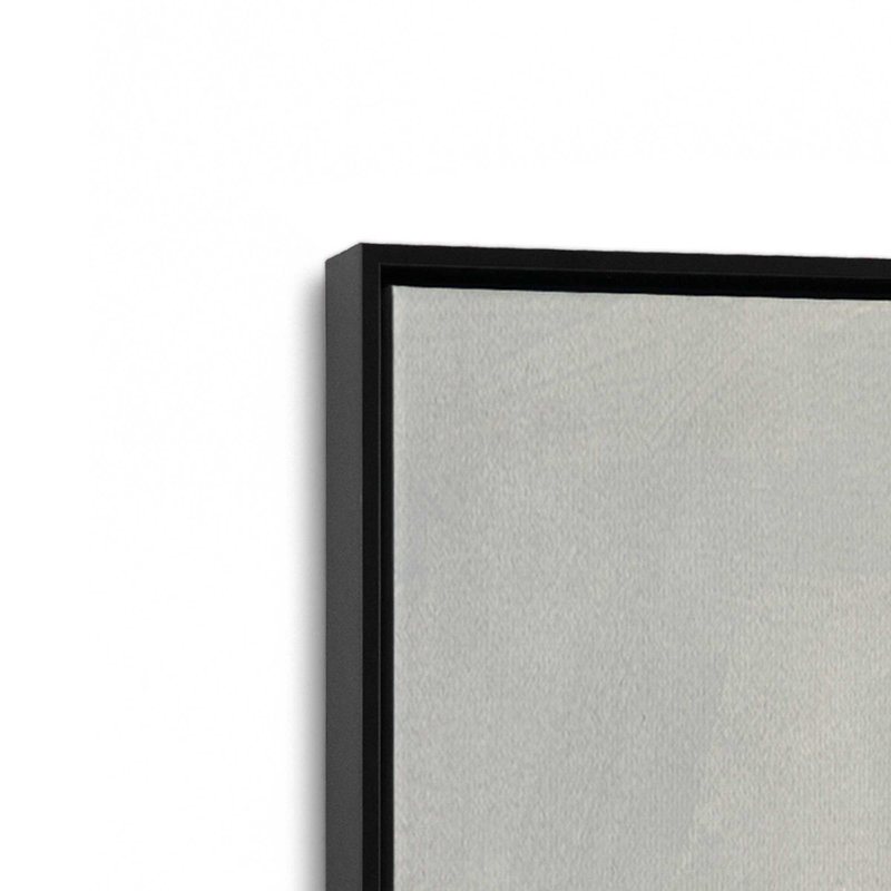 Ensemble de 2 impressions sur toile dans un cadre en érable, 24 po x 24 po, H 33 po x l 66 po x P 1,75 po
