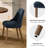 Kanalu 19.25" W Modern Upholstered Dining Chair Set with Solid Wood Legs-1756523869-1756523866