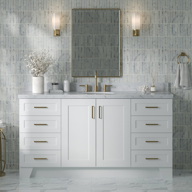 66'' Single Bathroom Vanity Base Only, White
