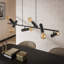Ailert 6 - Light Metal Cluster Pendant