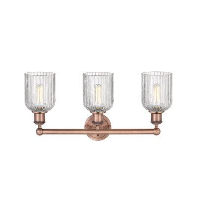 Abat-jour de salle de bain 3 lumières Edison Northgate