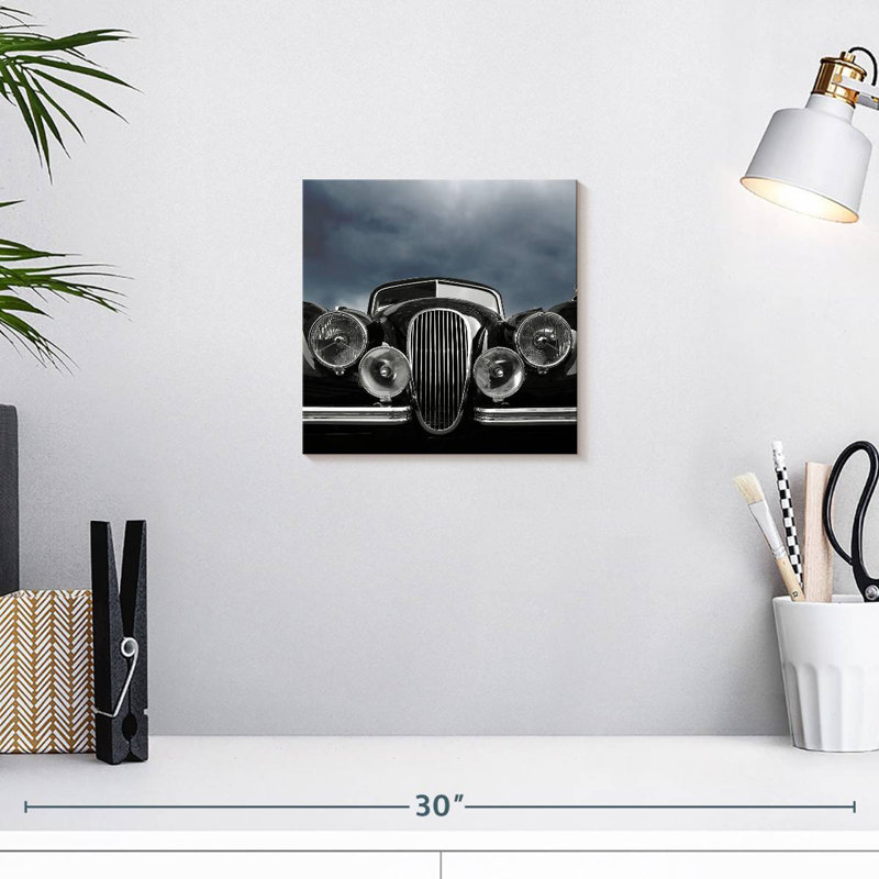 Voiture noire Mehar Classy, H 10 po x l 10 po