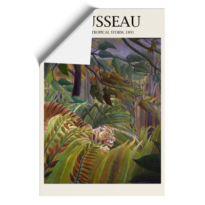 Surprise Print by Henri Rousseau - Frameless Print
