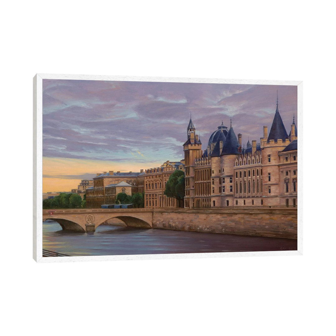 Die Conciergerie bei Sonnenuntergang von Nick Savides - Galerie-umwickelte Leinwand Giclée auf Leinwand