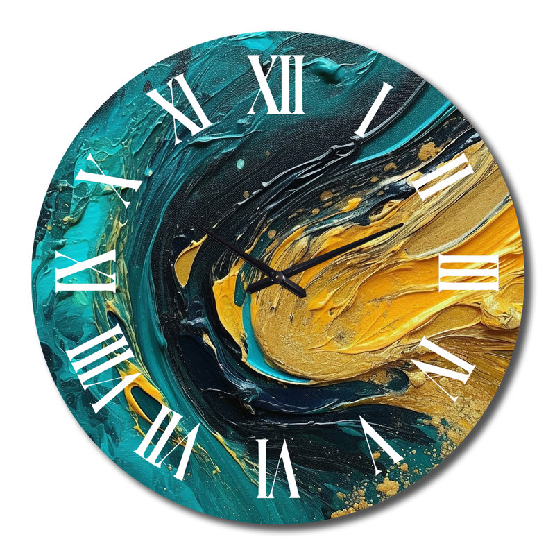 Metal Wall Clock, Extra Large