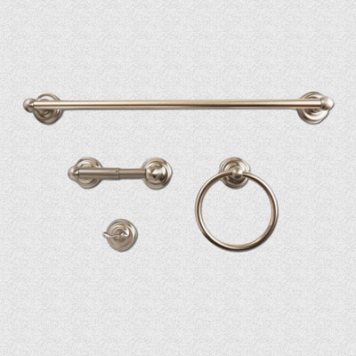 Robiki 4 - Piece Bathroom Hardware Set