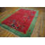 Soft Red Color Antique Floral Deco Chinese Wool Pile Area Rug