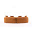Canapé modulaire orange moderne - Chenille de luxe Space Design Luxurious Living