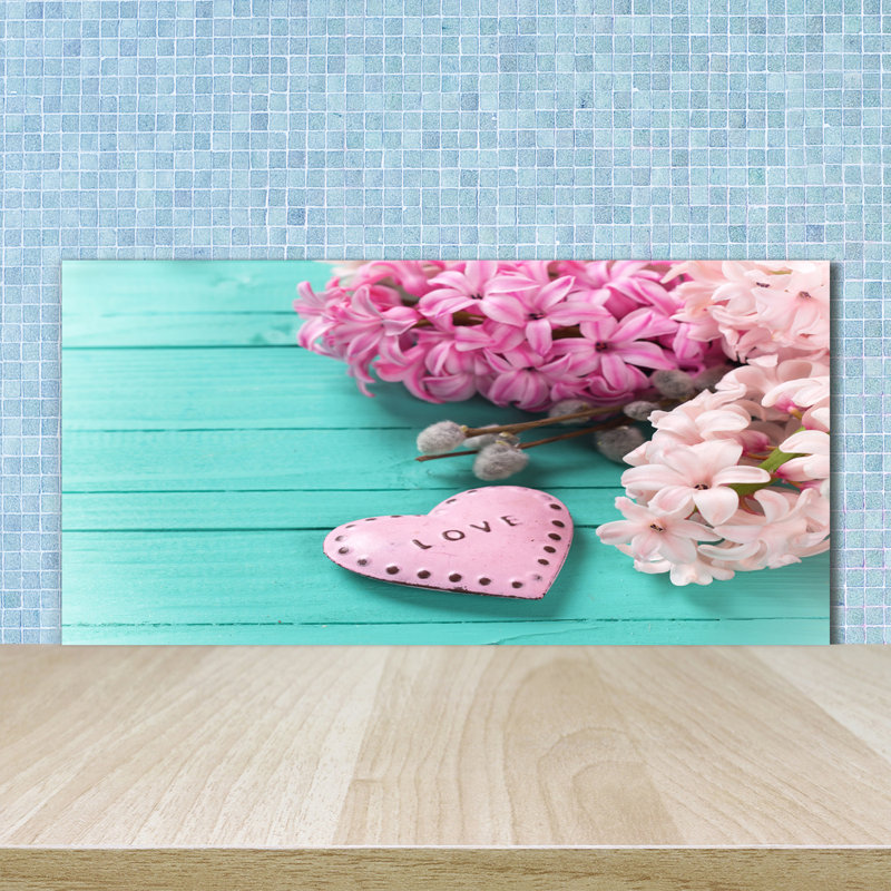 Louit 50cm W x 100cm L Glass Peel and Stick Panel