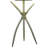 Yasiris Steel Flush Mounted Sconce