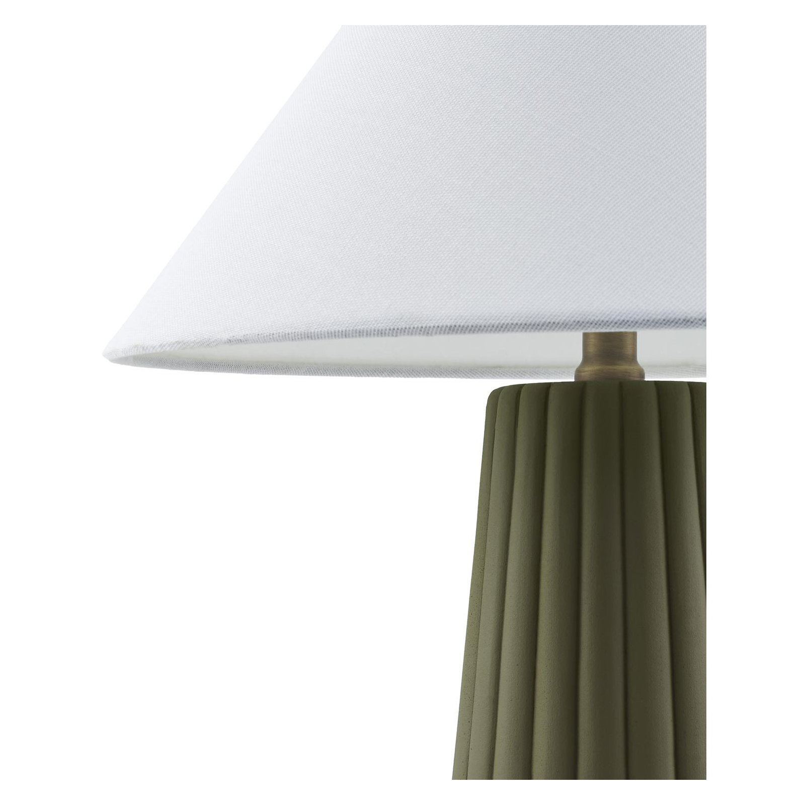 Burkhalter Table Lamp, Green