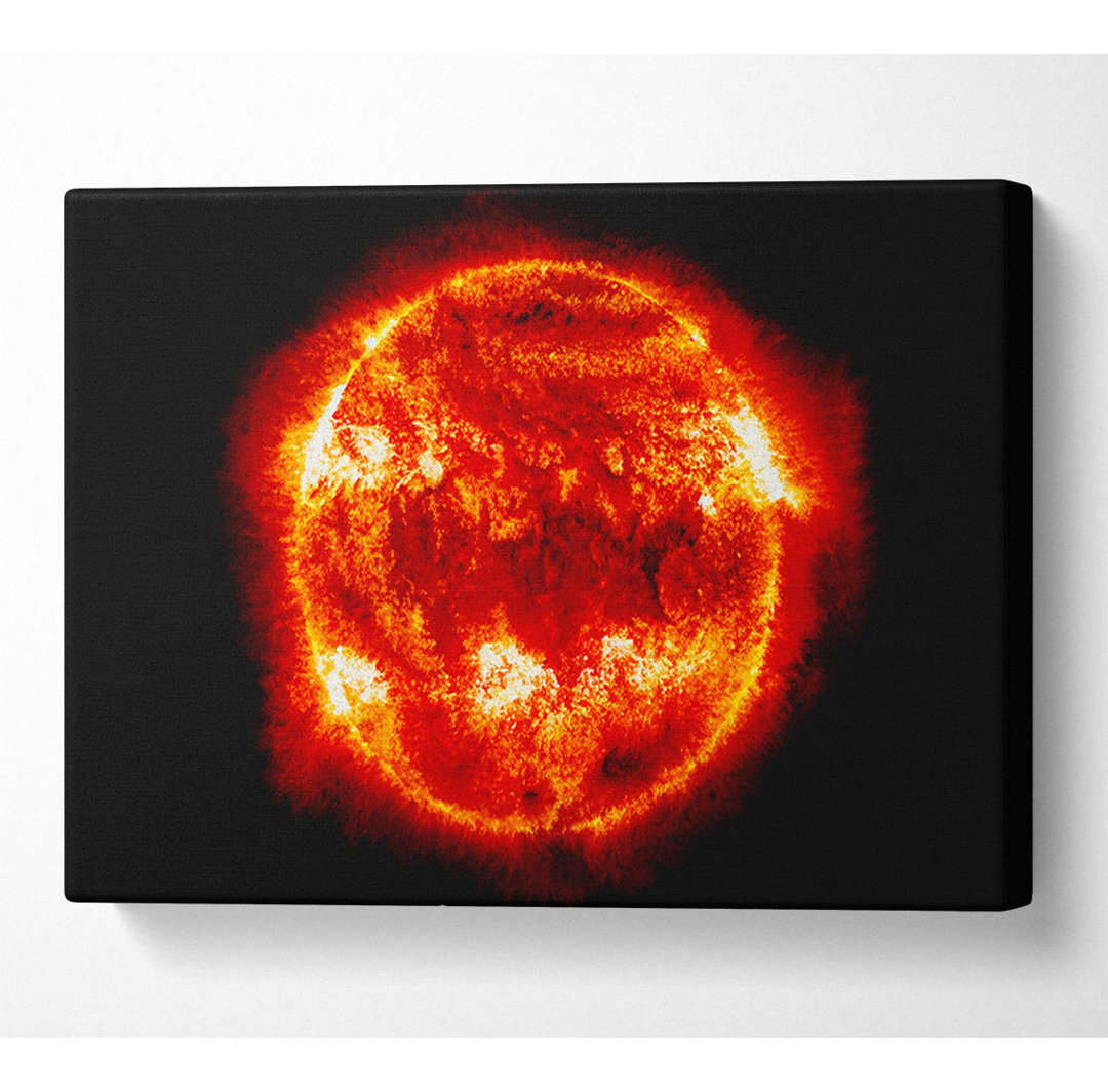 Red Sun Fire Glow - Kunstdrucke auf Leinwand