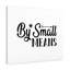 By Small Means - Wrapped Canvas Print-114779147