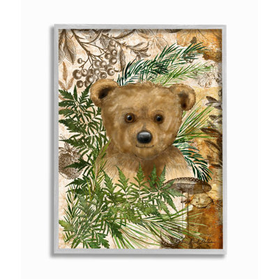 " Teddy Bear Cub Nursery Forest Animal " by Sherri Buck Baldwin