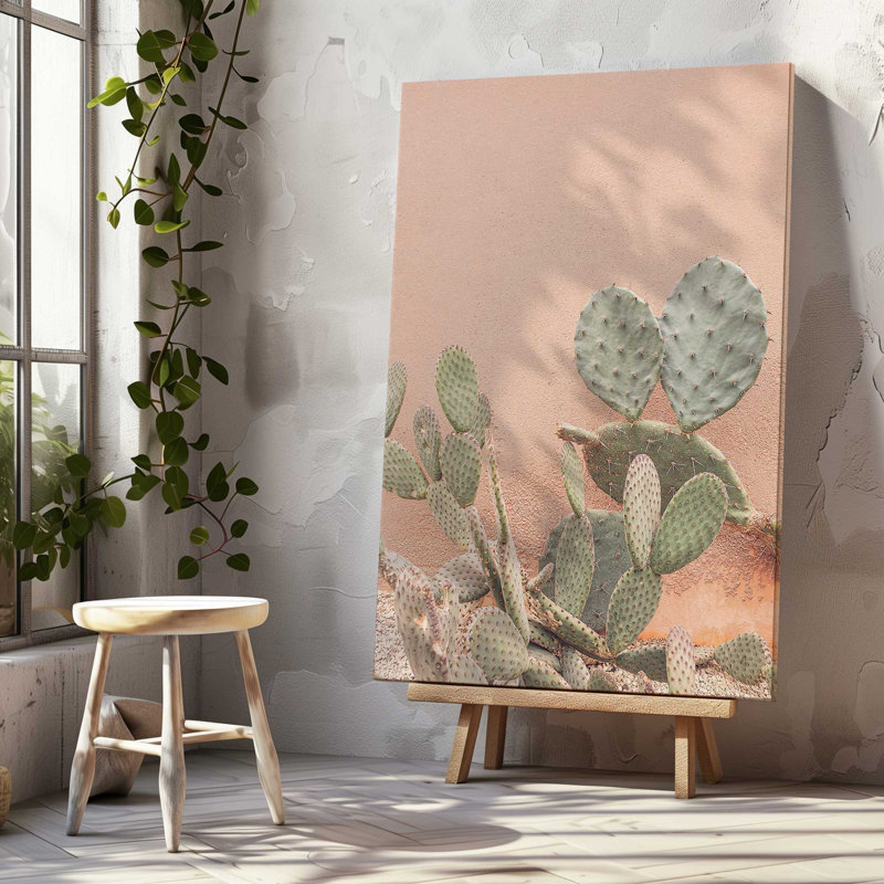 Desert Flora Canvas Print, 18" H x 12" W x 1.25" D, Wrapped Canvas