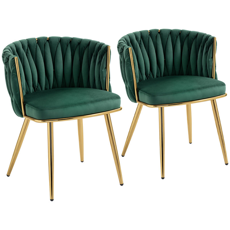 Side Chair in Green