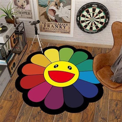 Flower Design Carpet