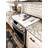 White Wooden Stove Top Cover in Soft Ivory Finish – Farmhouse Noodle Board Kitchen Countertop Tray with Handles, Fits Most Gas & Electric Ranges – Brandt Works USA-87748361