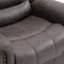  Fauteuil inclinable électrique en cuir synthétique surdimensionné de 39,8 po de large avec port USB-1847845167