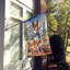 Drapeau Cowboy Welcome House-112699340