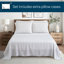 Ensemble de draps en microfibre toutes saisons de qualité supérieure 6 pièces Aeropostale, 4 taies d'oreiller, 1 drap-housse, 1 drap plat, pour matelas jusqu'à 16 po de profondeur, très grand, cachemire et rosé-122810226-122810229