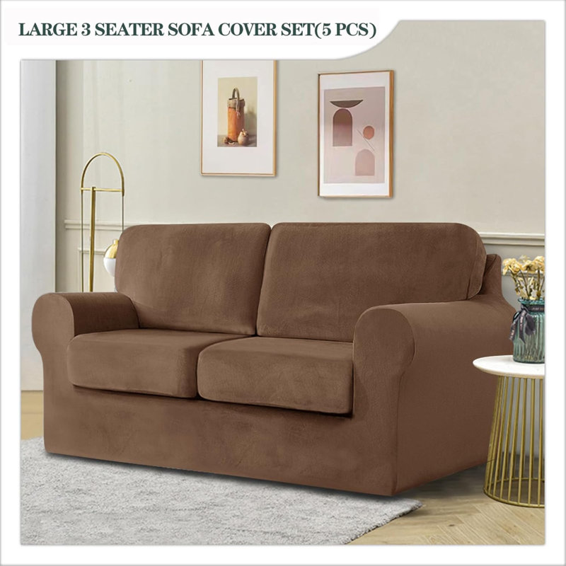 Outdoor Patio Sofa Cover, Brown