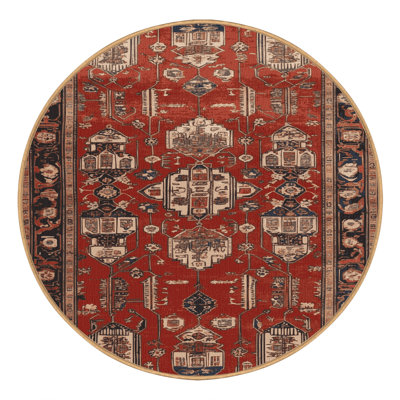 Tapis brun lavable à la machine