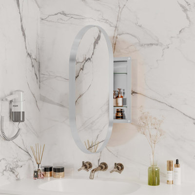 Armoire de rangement murale pour salle de bain, armoire à pharmacie, armoire de salle de bain moderne avec miroir