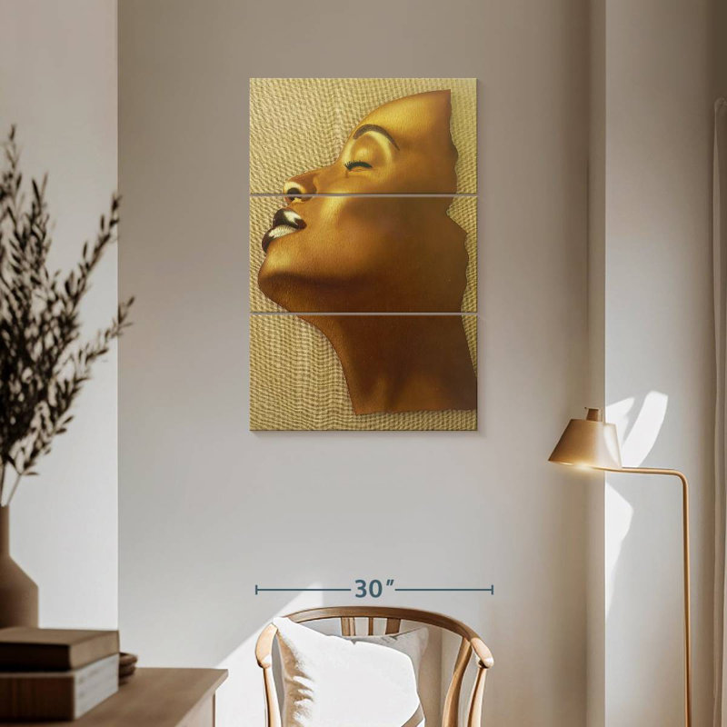 Leisha A Subtle Smile, 57" H x 36" W