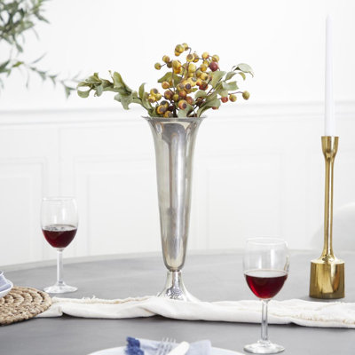 Vase de table en aluminium