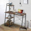 Rangement, table de jeu, bureau en bois, travail d'écriture, bureau d'école avec tablettes, fournitures scolaires-110886624