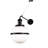 Bola Steel Armed Sconce