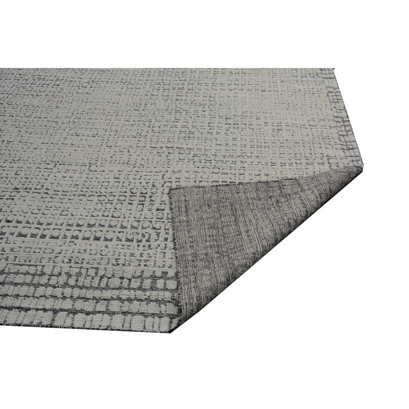 Wool Abstract Area Rug