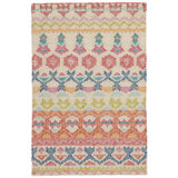 Stony Brook Multi Hand Loom Knotted Cotton Rug