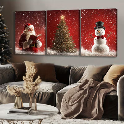 3 Piece Wrapped Canvas Print