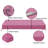 4'' H Customizable Bench Cushion For Indoor/Outdoor Furniture/Chair/Window Seat, Premium 75D High-Resilience Foam-270213197-270215149